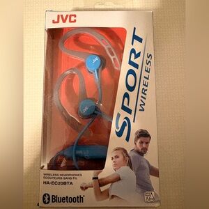 JVC Sport Wireless Over-Ear Headphones - Blue